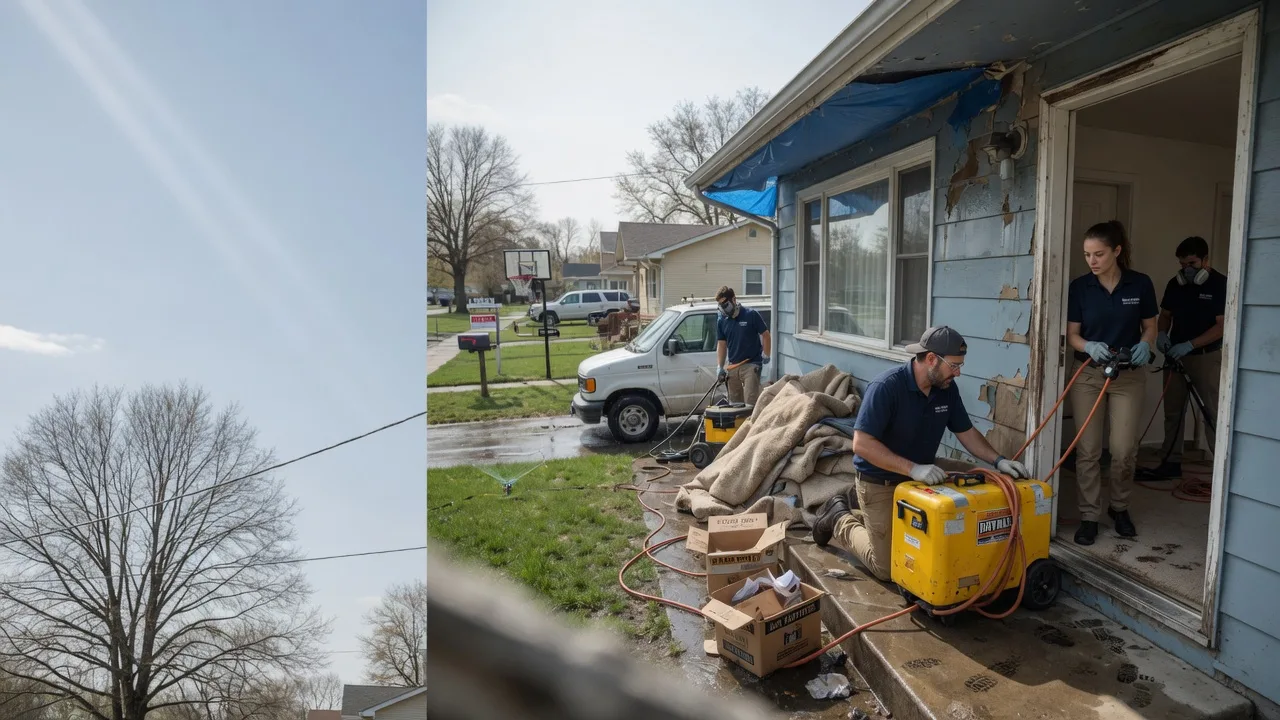 Basement Flood Cleanup in Charmco, WV near me